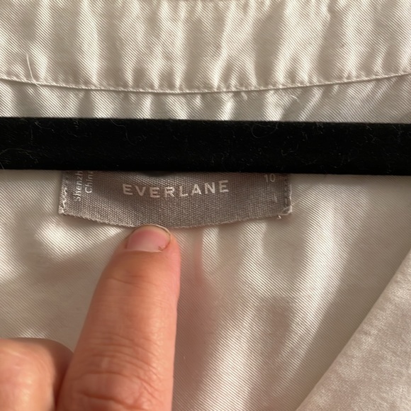 Everlane White Blouse Button Down - Picture 5 of 10